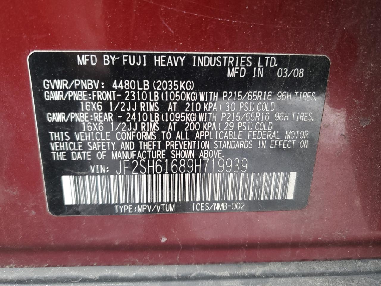 2009 Subaru Forester - Image 13