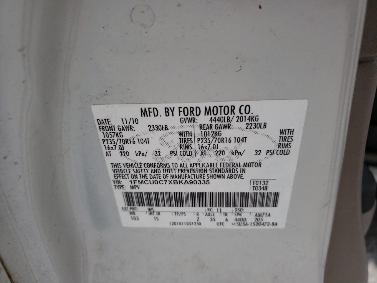 2011 Ford Escape - Image 12