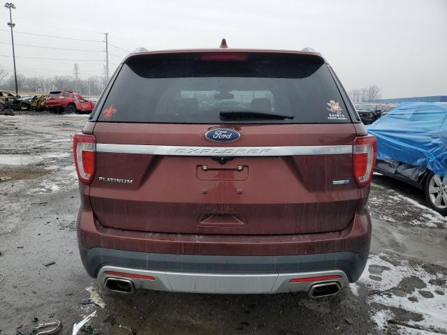  FORD EXPLORER 2016 Red