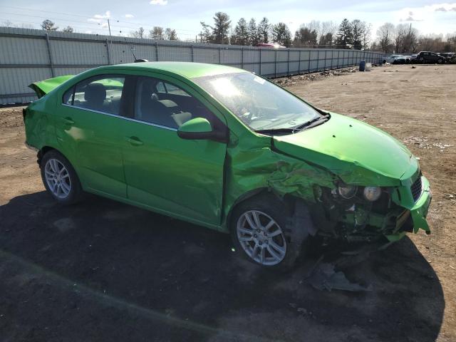  CHEVROLET SONIC 2016 Green