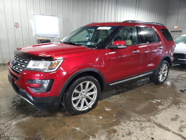  FORD EXPLORER 2016 Red