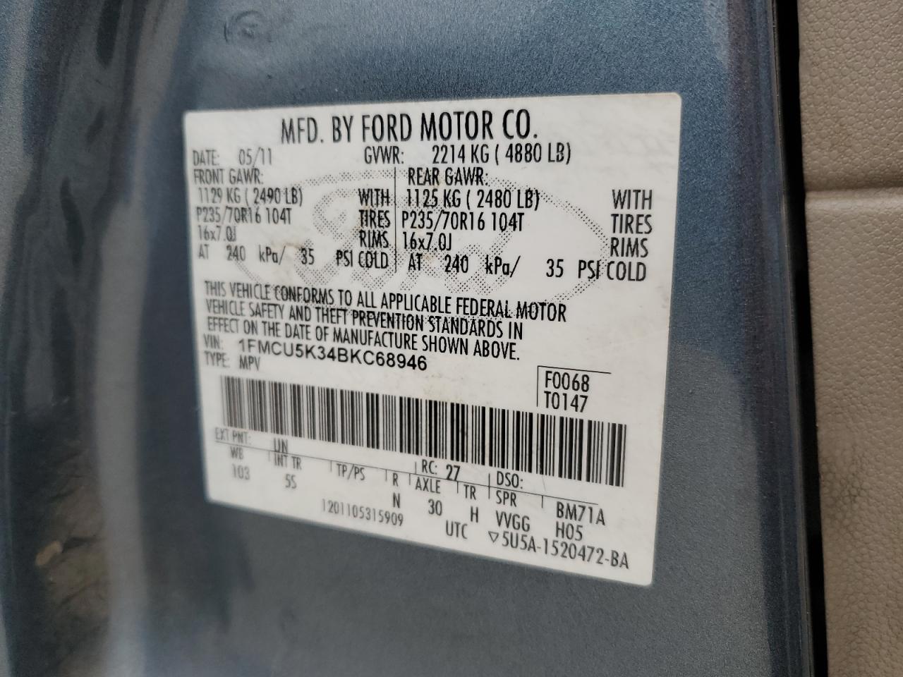 2011 Ford Escape - Image 13