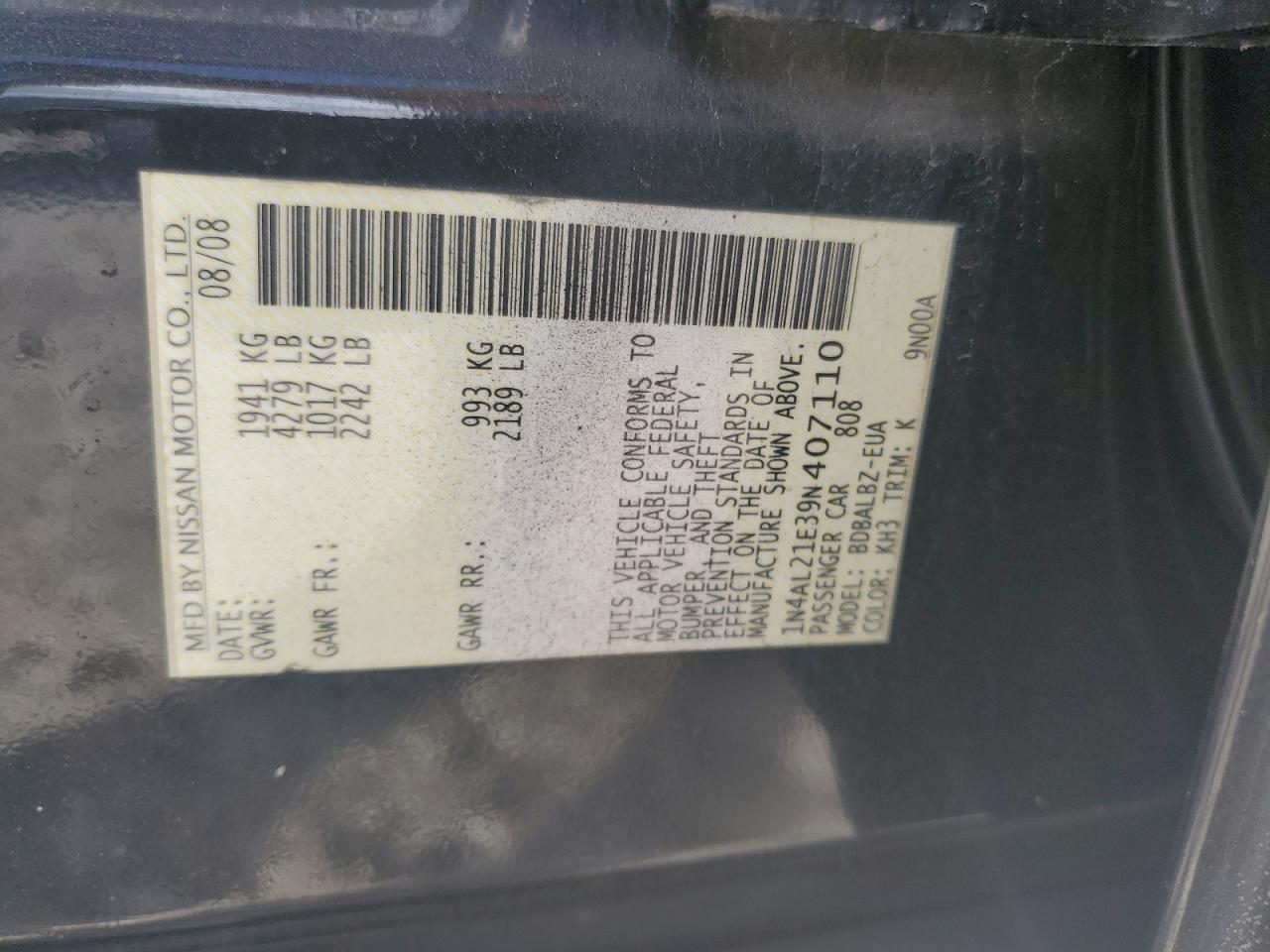 2009 Nissan Altima - Image 14