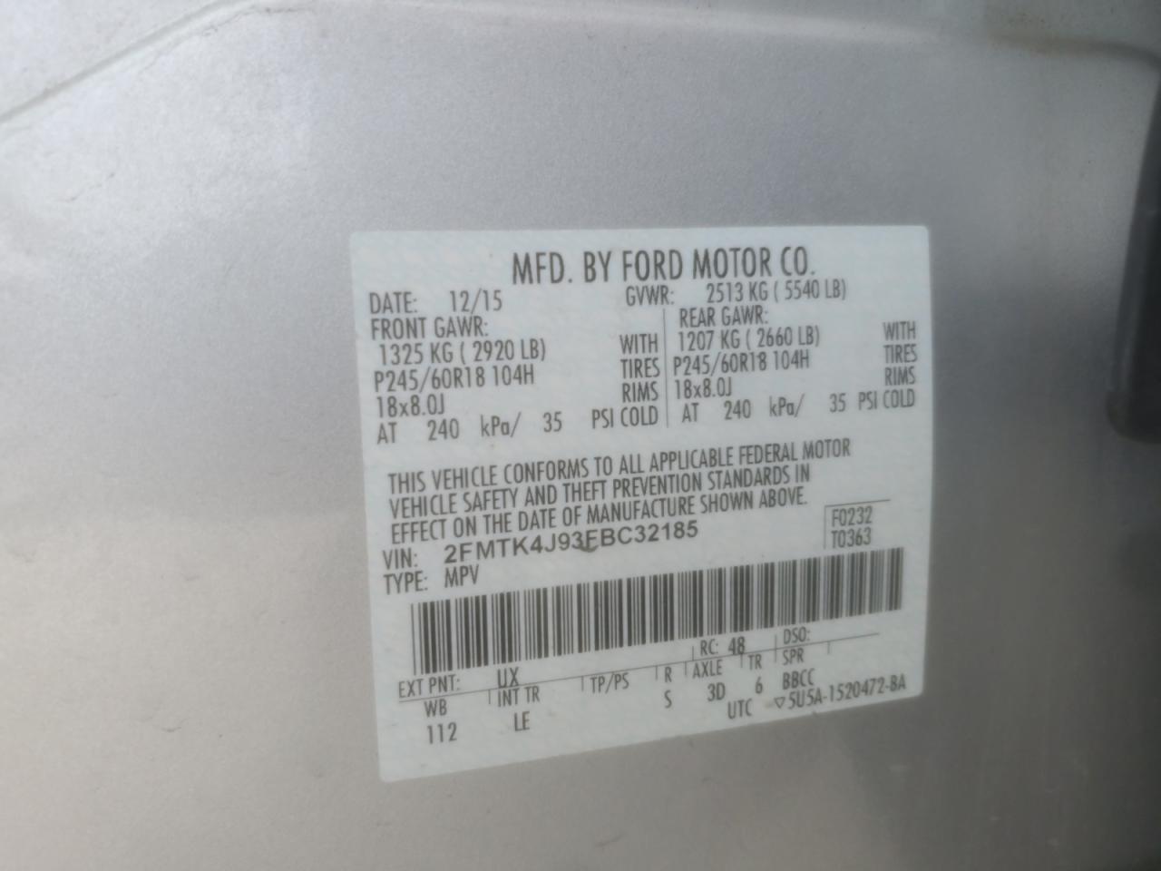 2015 Ford Edge - Image 13
