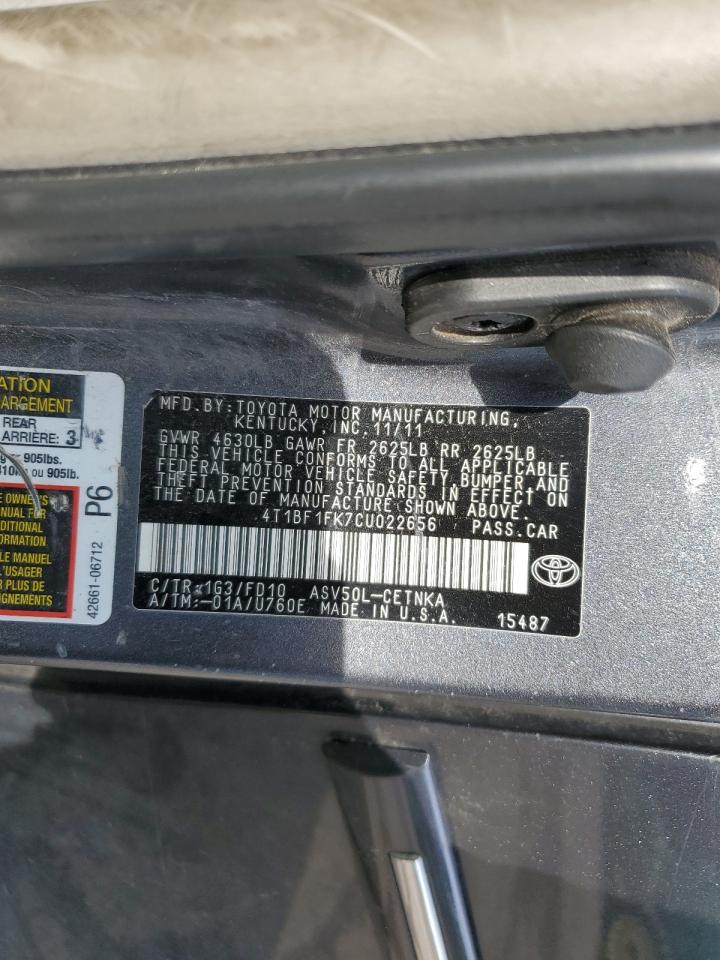 2012 Toyota Camry - Image 14