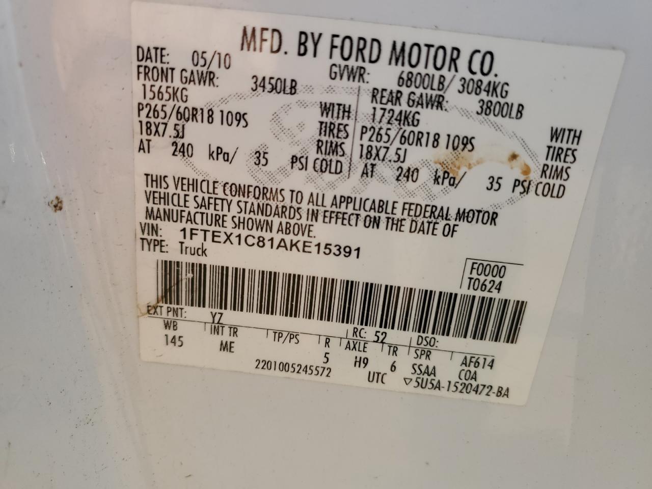 2010 Ford F-150 - Image 12