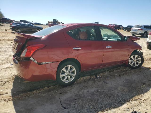  NISSAN VERSA 2014 Red