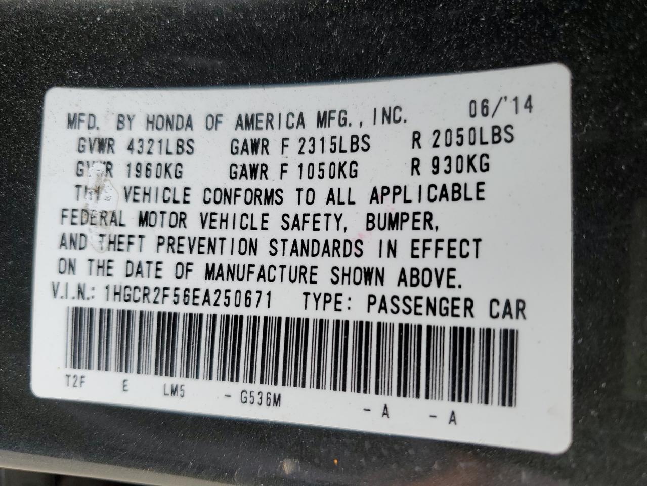 2014 Honda Accord - Image 13