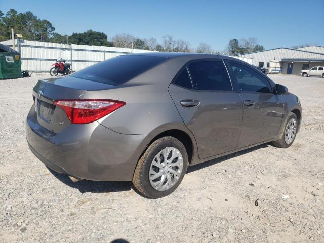 Sedans TOYOTA COROLLA 2017 tan