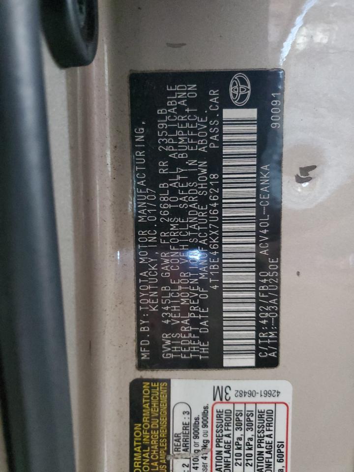 2007 Toyota Camry - Image 14