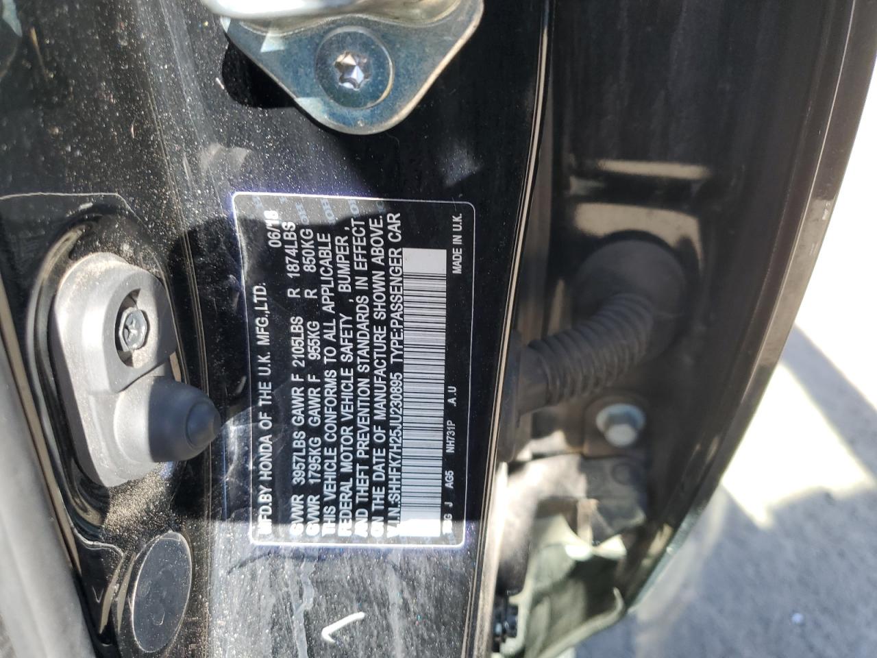 2018 Honda Civic - Image 13