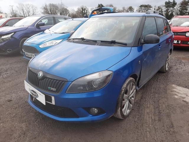 2012 SKODA FABIA VRS for sale at Copart WOLVERHAMPTON