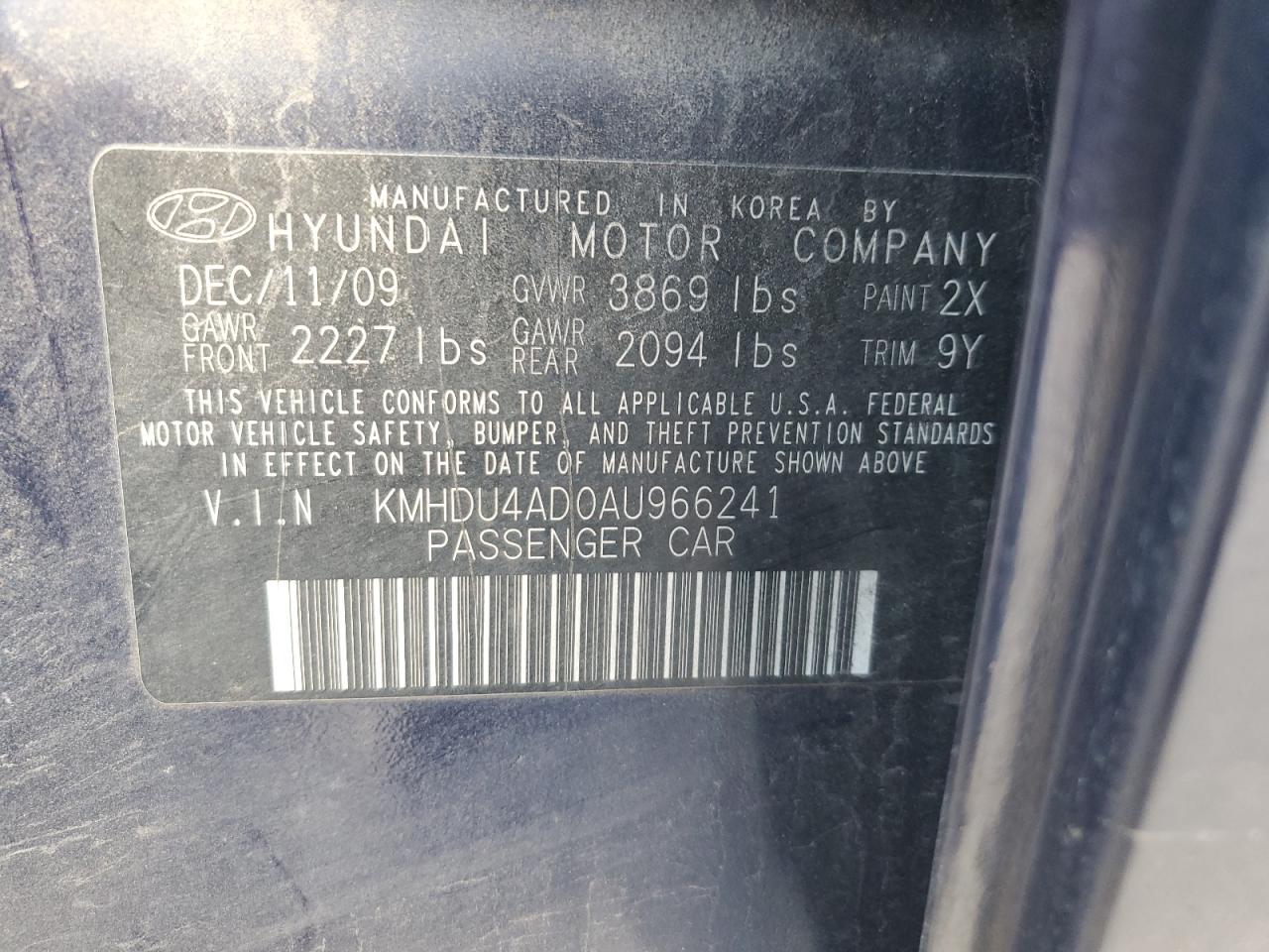 2010 Hyundai Elantra - Image 14