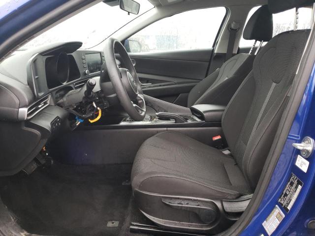  HYUNDAI ELANTRA 2021 Синий