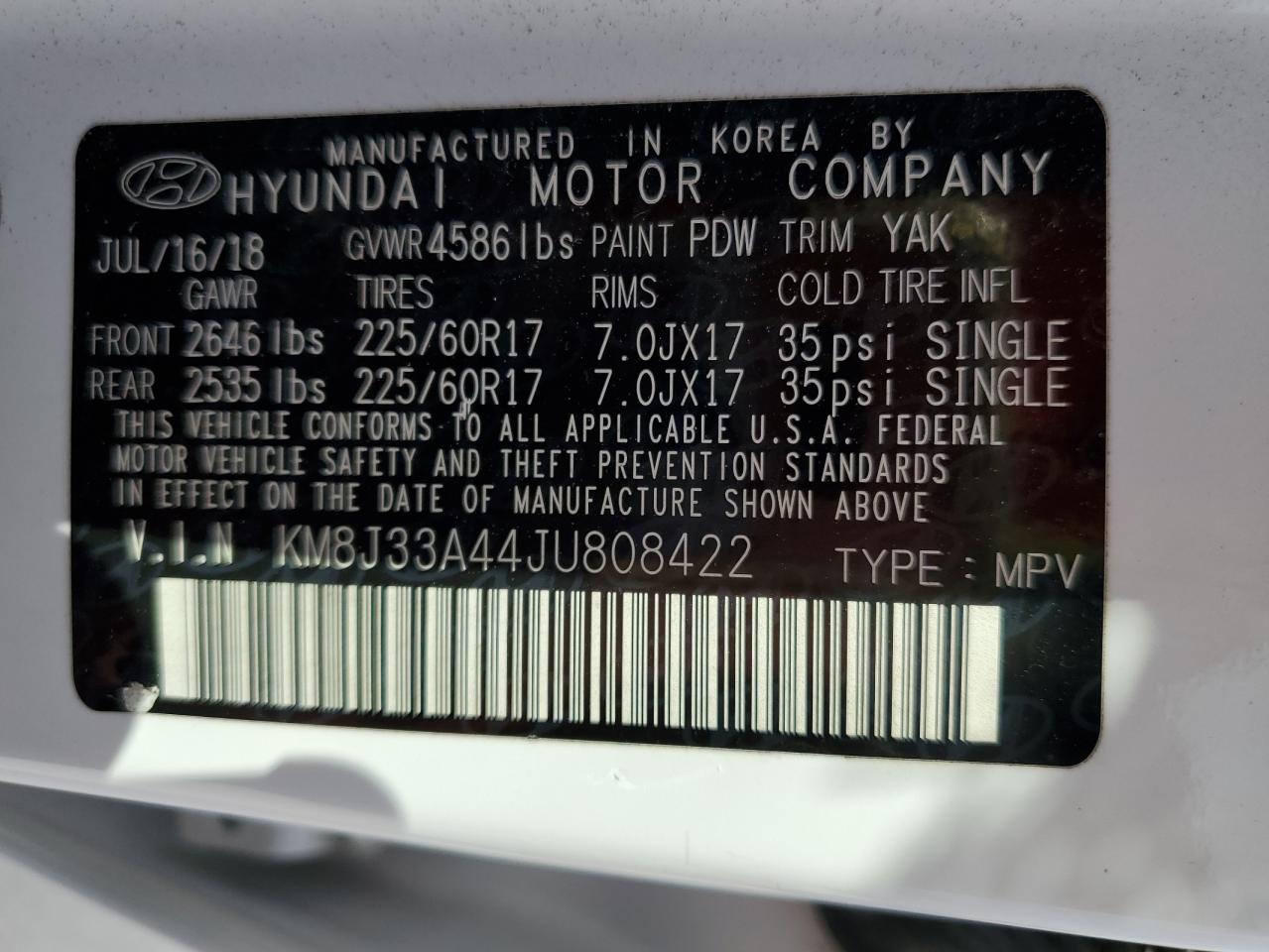 2018 Hyundai Tucson - Image 13