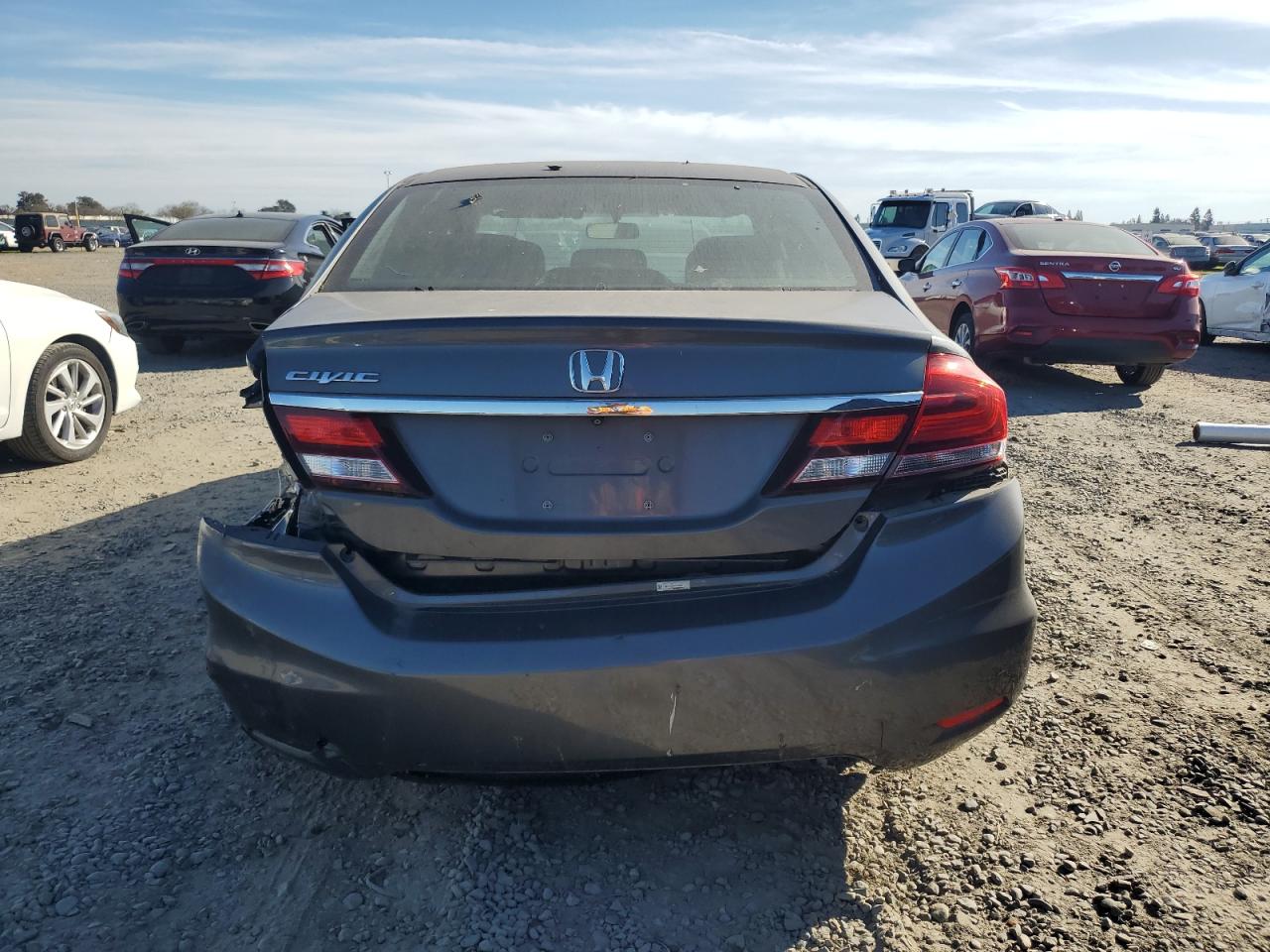 2013 Honda Civic Lx VIN: 19XFB2F50DE245896 Lot: 46545415