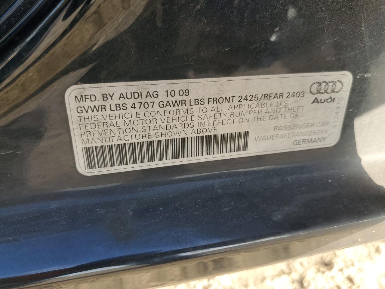 2010 Audi A4 - Image 13