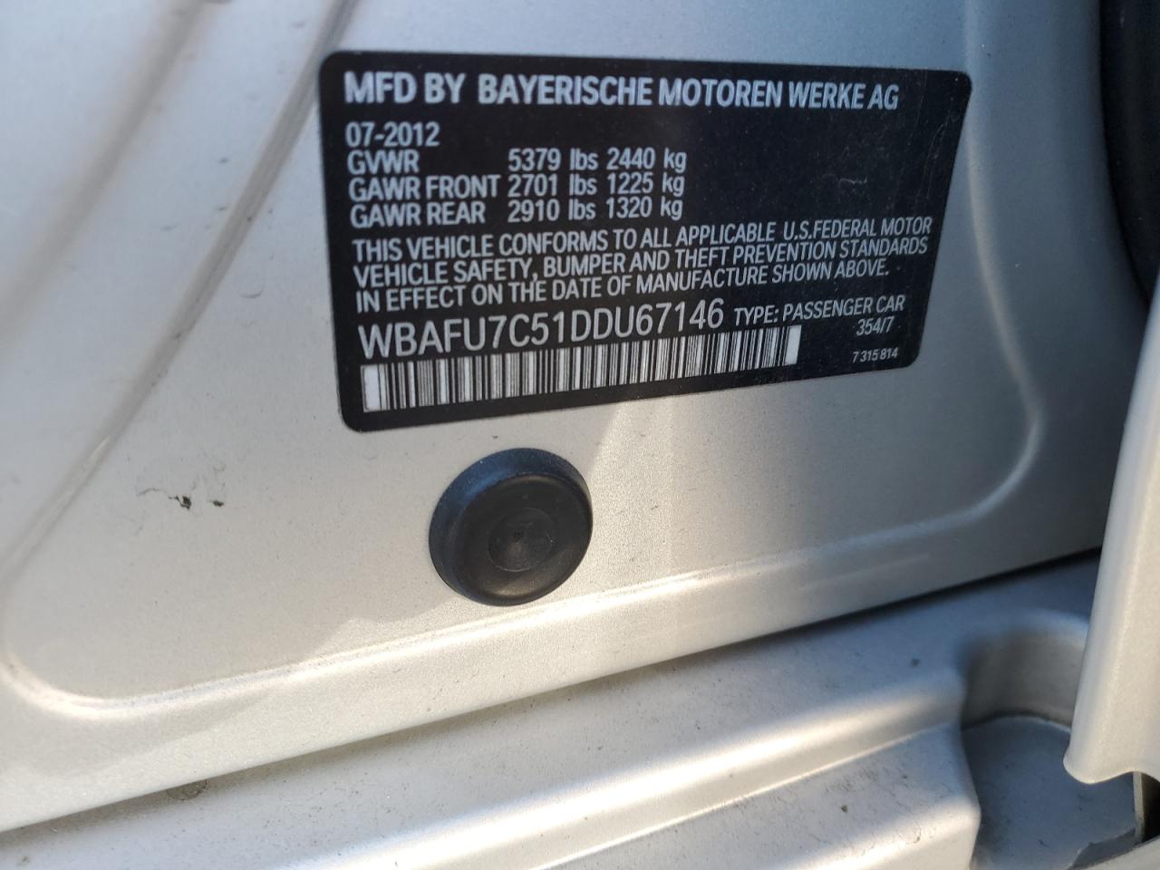 2013 BMW 5er - Image 12