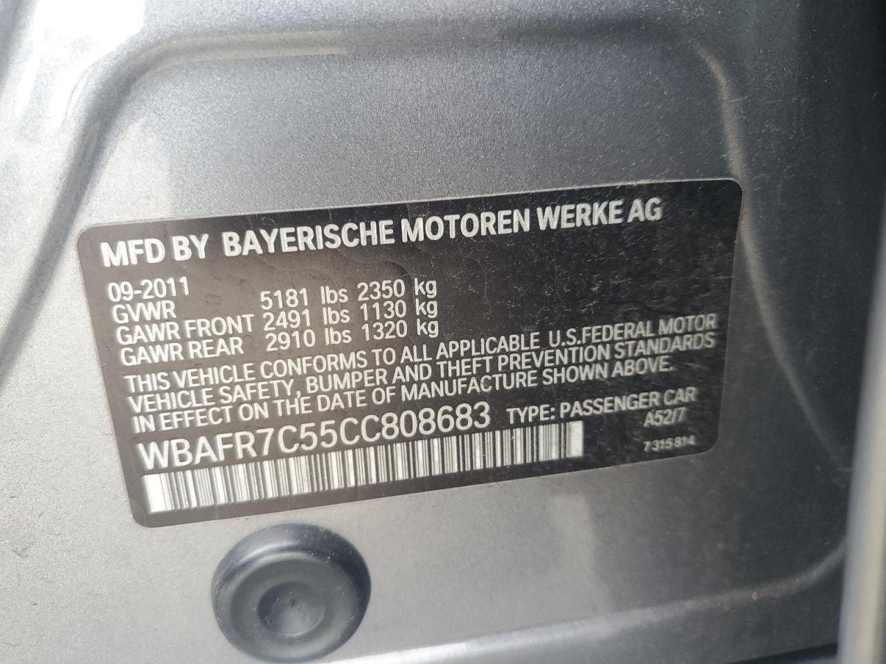 2012 BMW 5er - Image 12