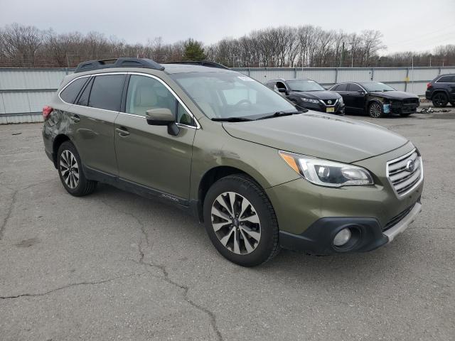 SUBARU OUTBACK 2016 Зелений