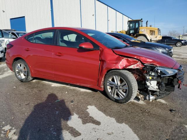  HYUNDAI ELANTRA 2020 Red
