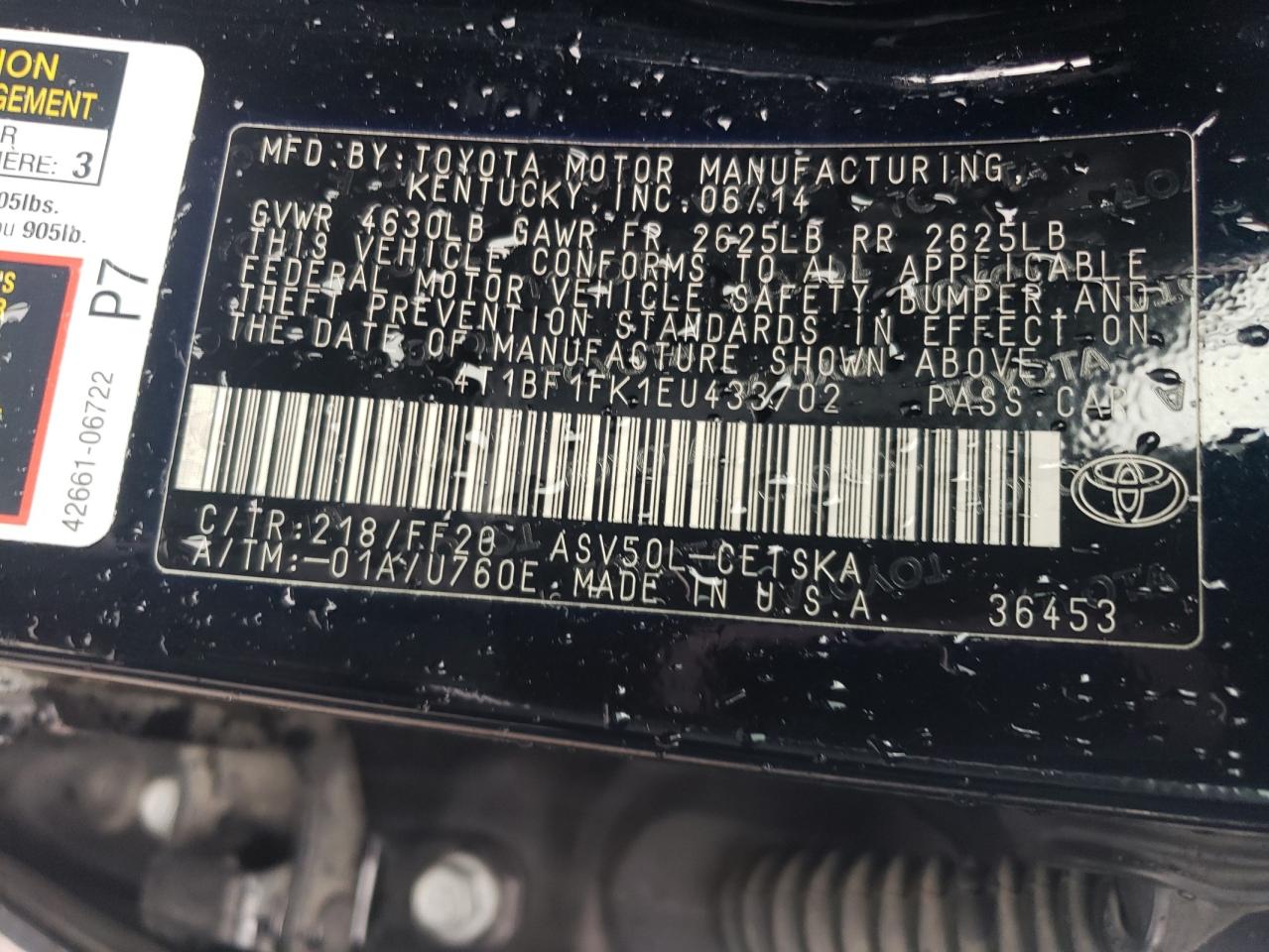 2014 Toyota Camry - Image 14