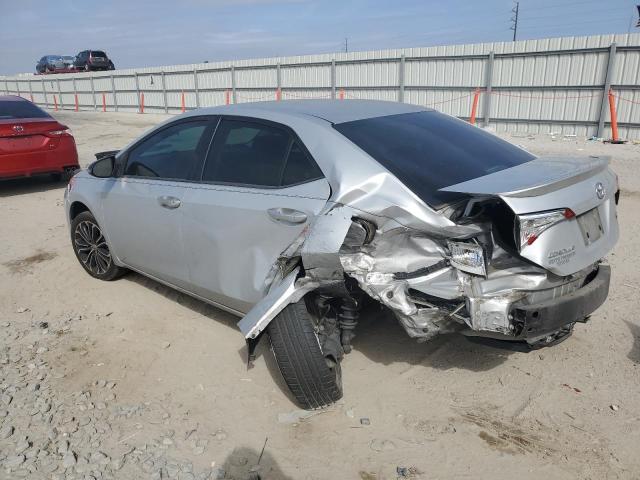  TOYOTA COROLLA 2014 Srebrny
