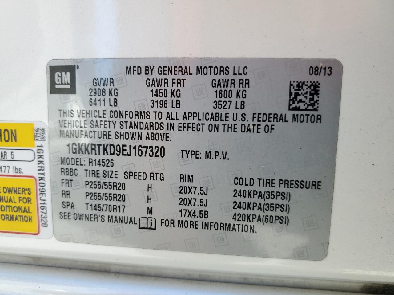 2014 GMC Acadia - Image 13
