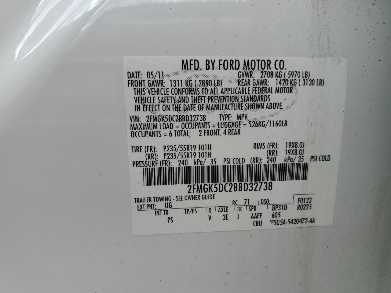 2011 Ford Flex - Image 13