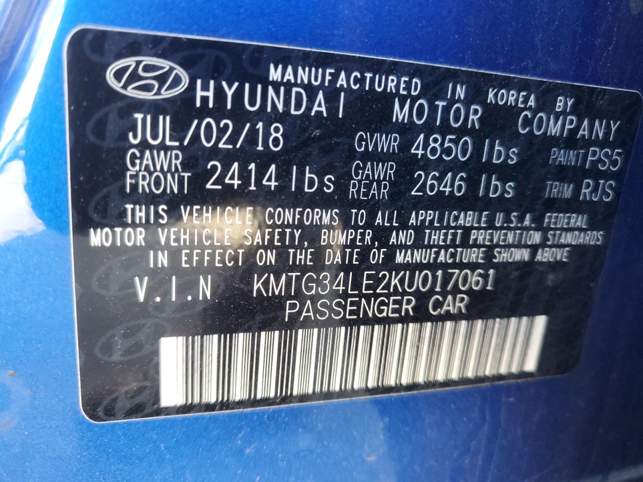 2019 Genesis G70 - Image 12
