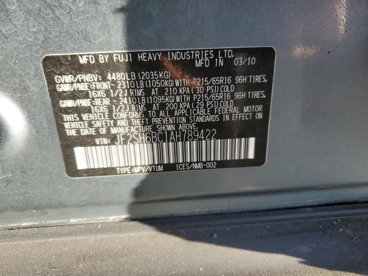 2010 Subaru Forester - Image 13