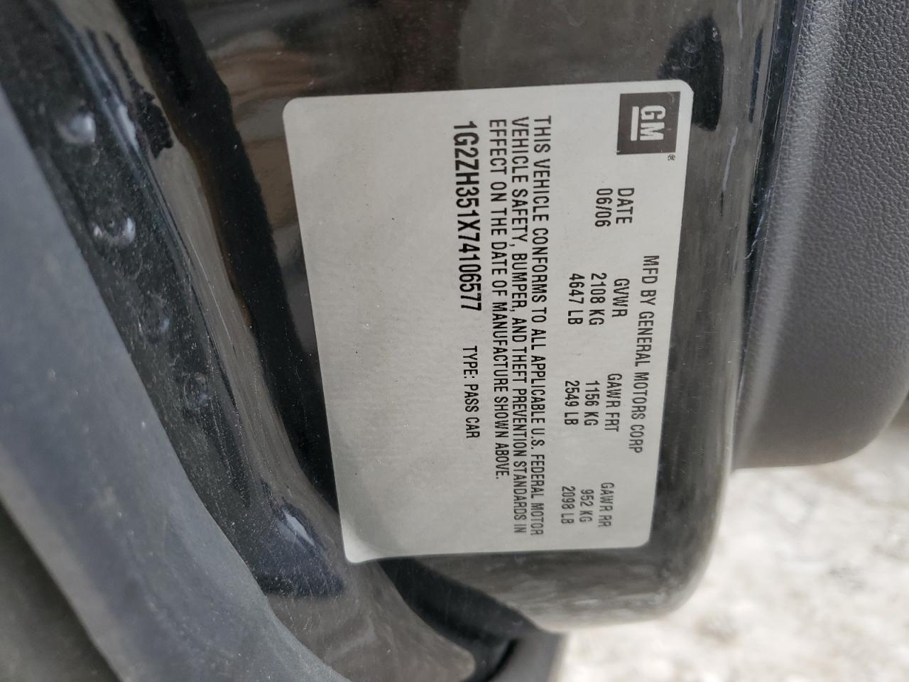 2007 Pontiac G6 - Image 13