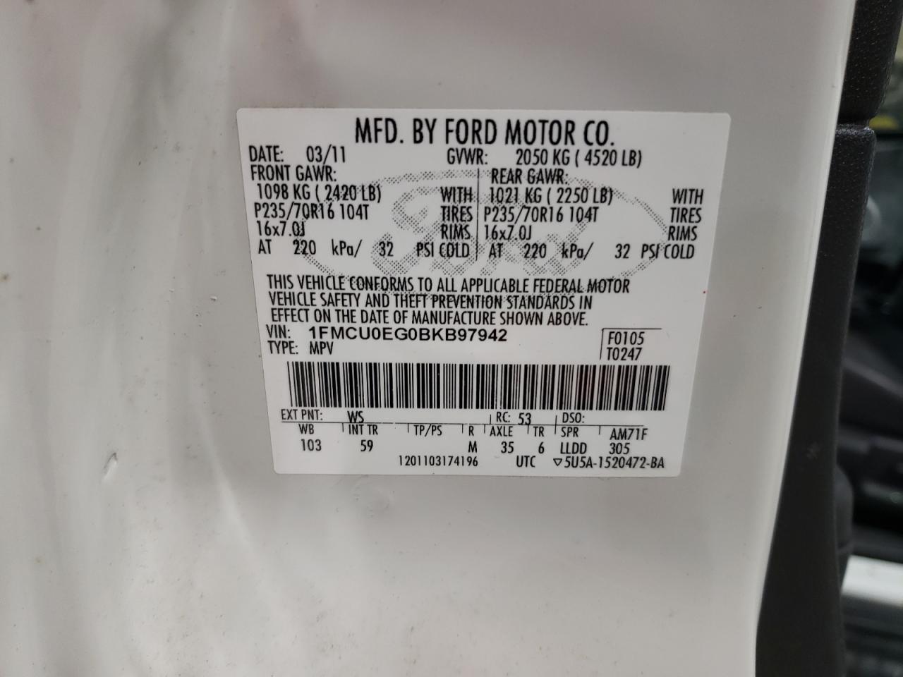 2011 Ford Escape - Image 16