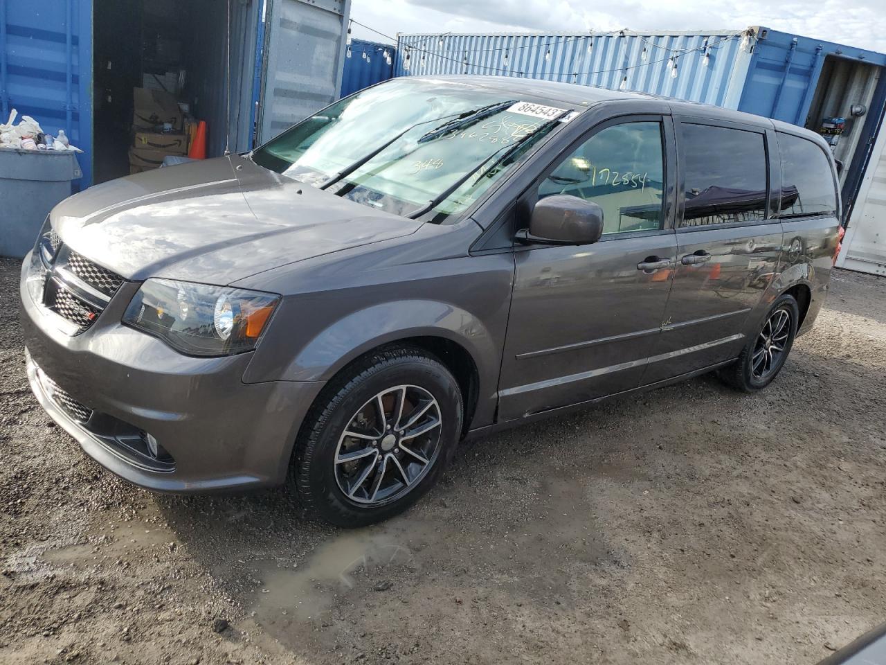 2015 Dodge Grand Caravan Sxt zu verkaufen in West Palm Beach, FL - Water/Flood