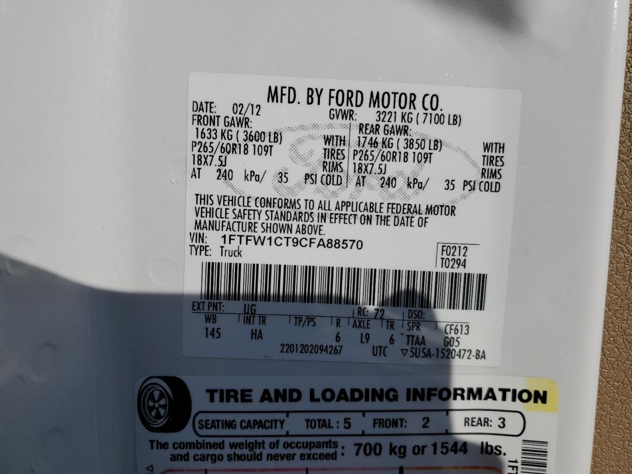 2012 Ford F-150 - Image 14