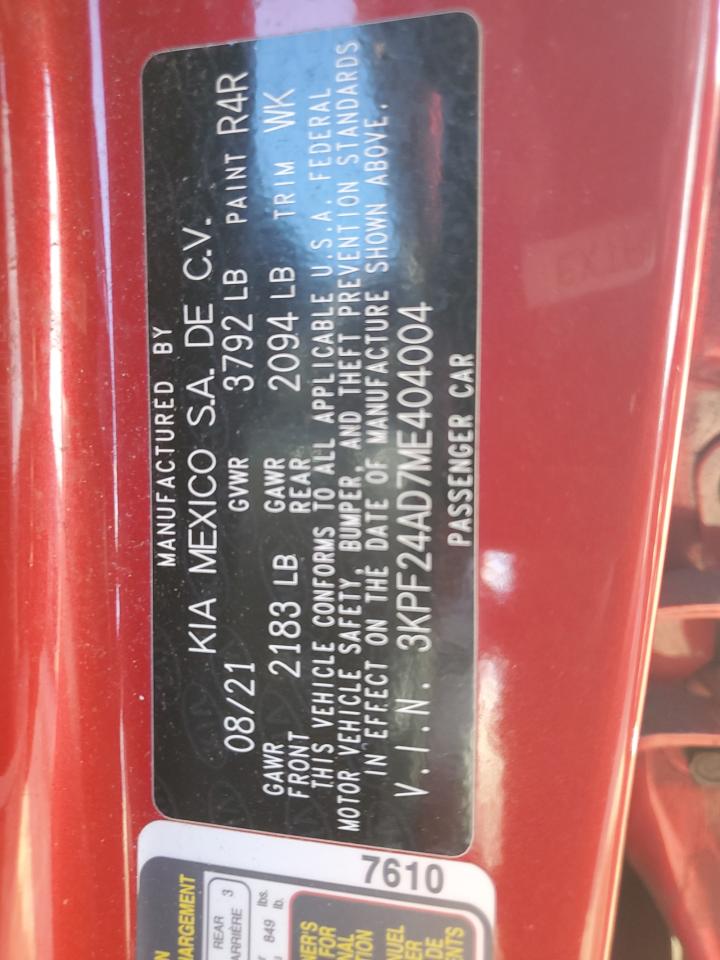 2021 Kia Forte - Image 12
