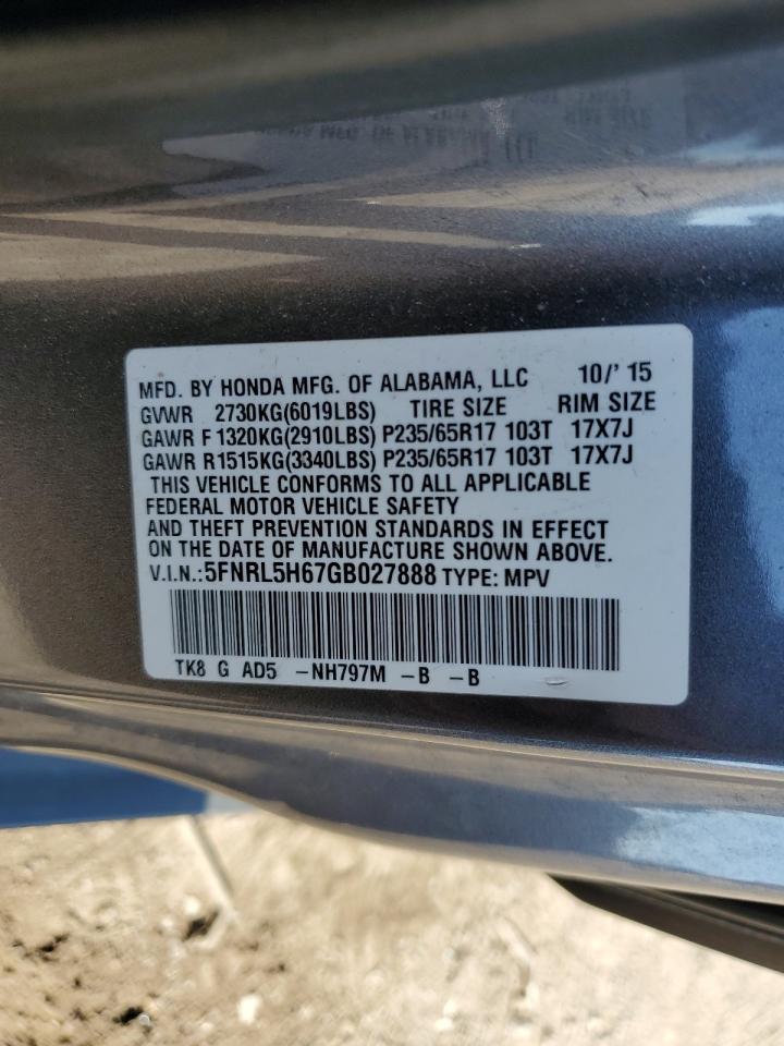 2016 Honda Odyssey - Image 14