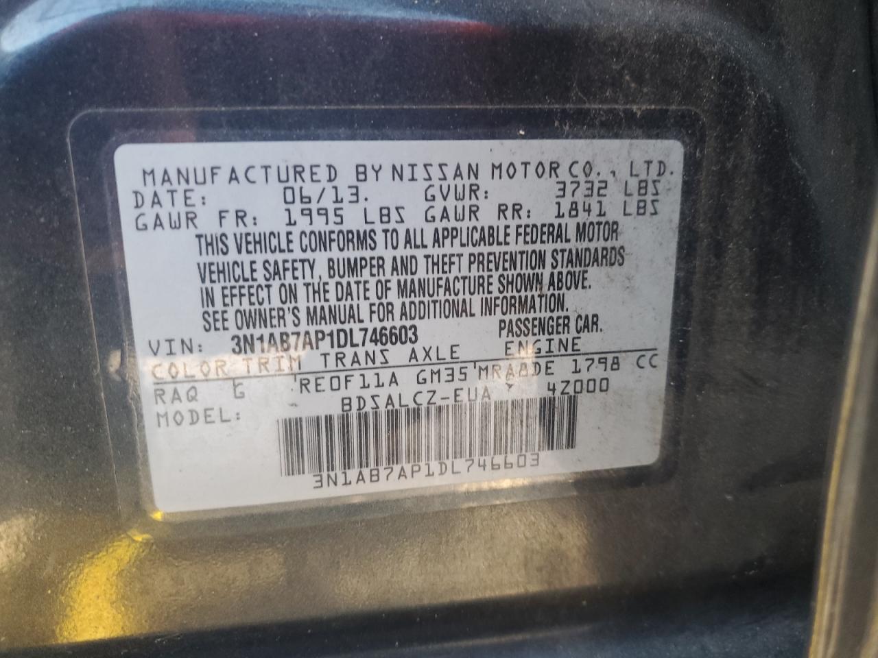 2013 Nissan Sentra - Image 13