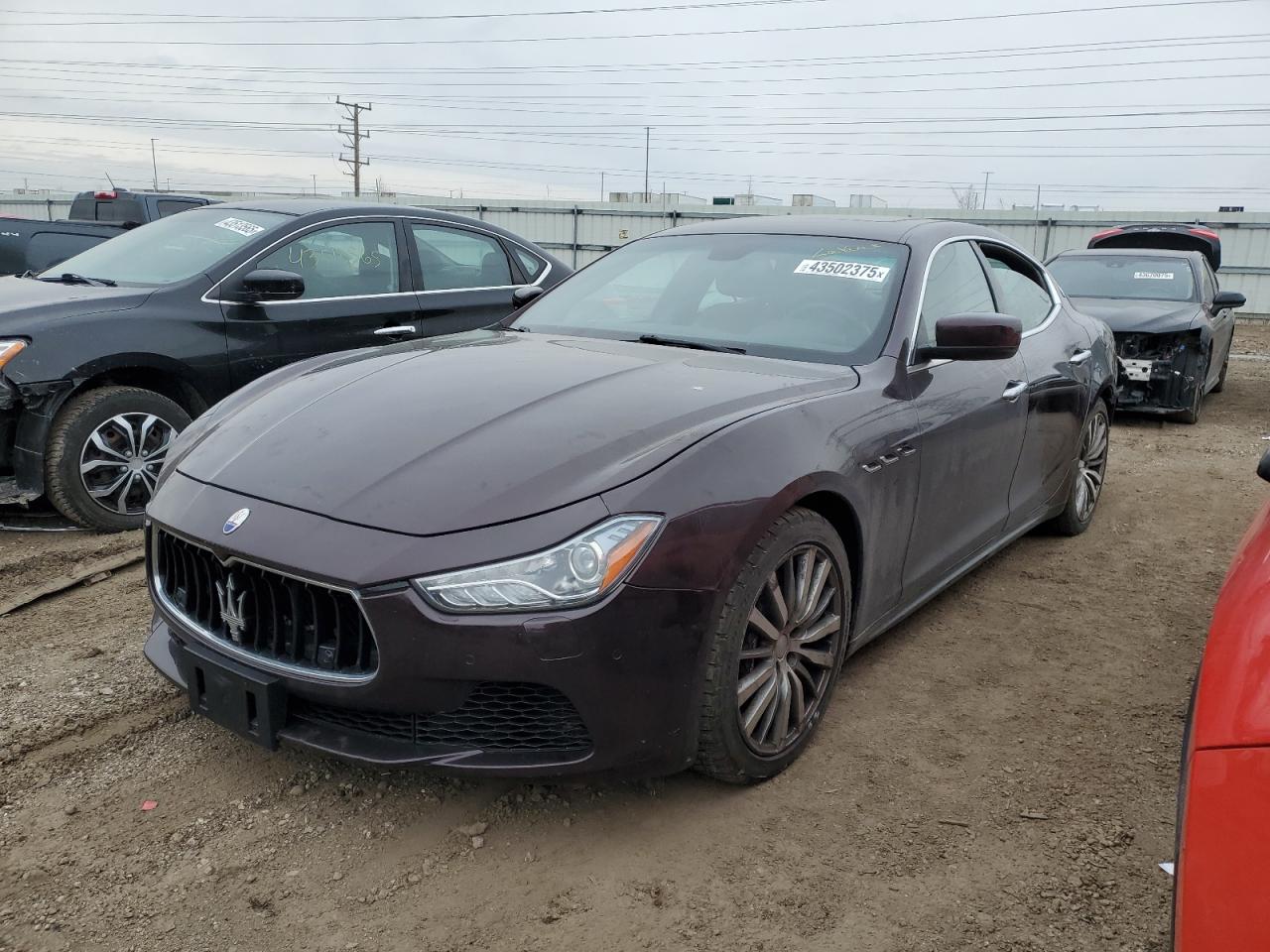 2015 Maserati Ghibli S for Sale in Elgin, IL - Rear End