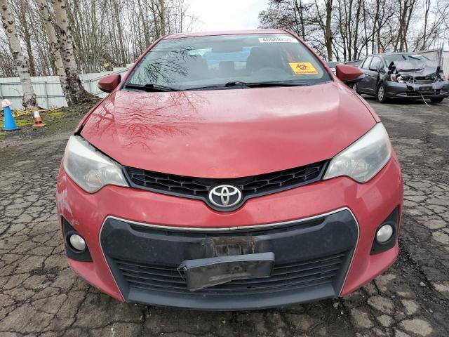  TOYOTA COROLLA 2015 Red