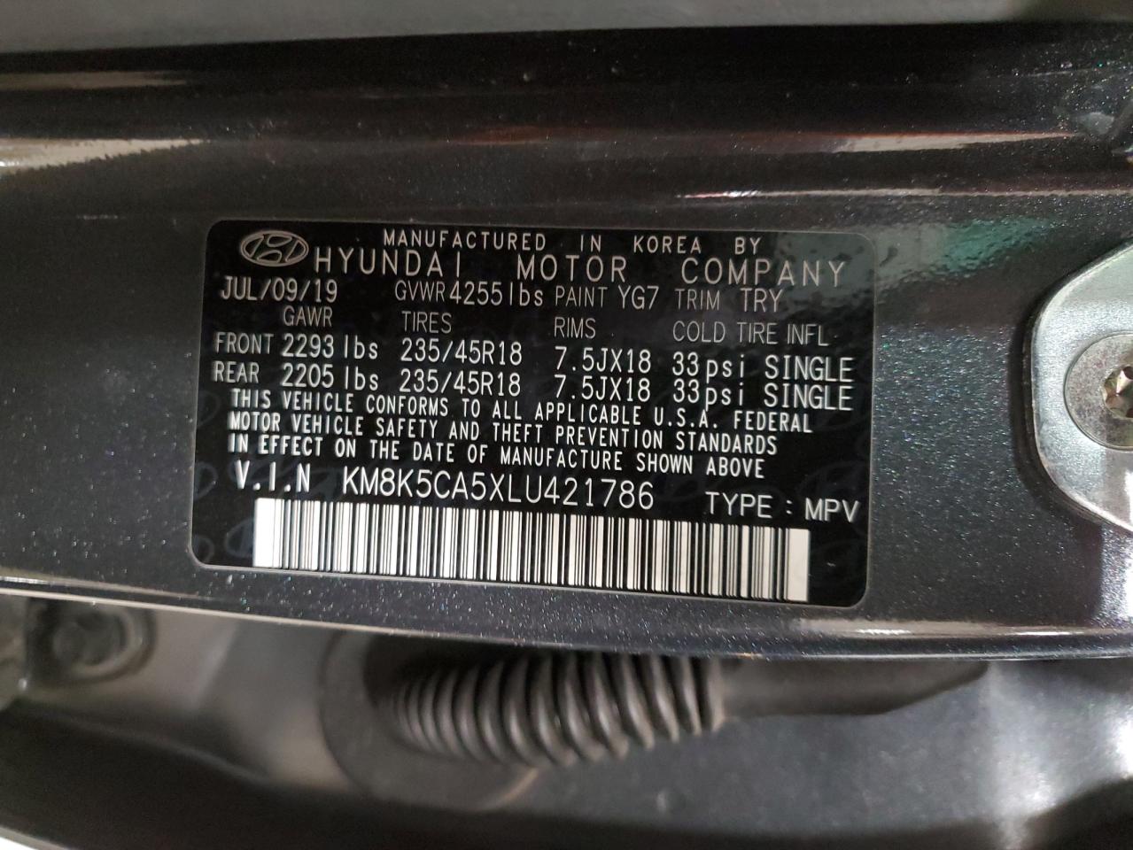 2020 Hyundai Kona - Image 15