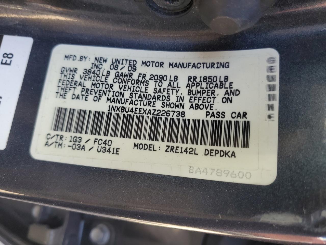2010 Toyota Corolla - Image 12