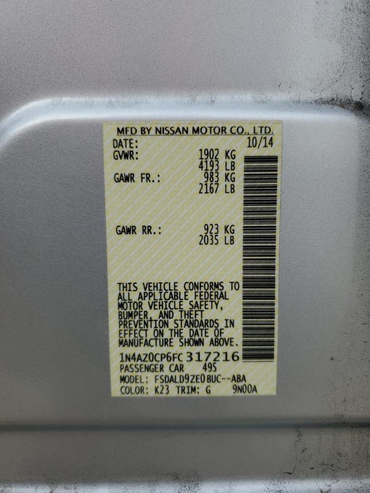 2015 Nissan Leaf - Image 13