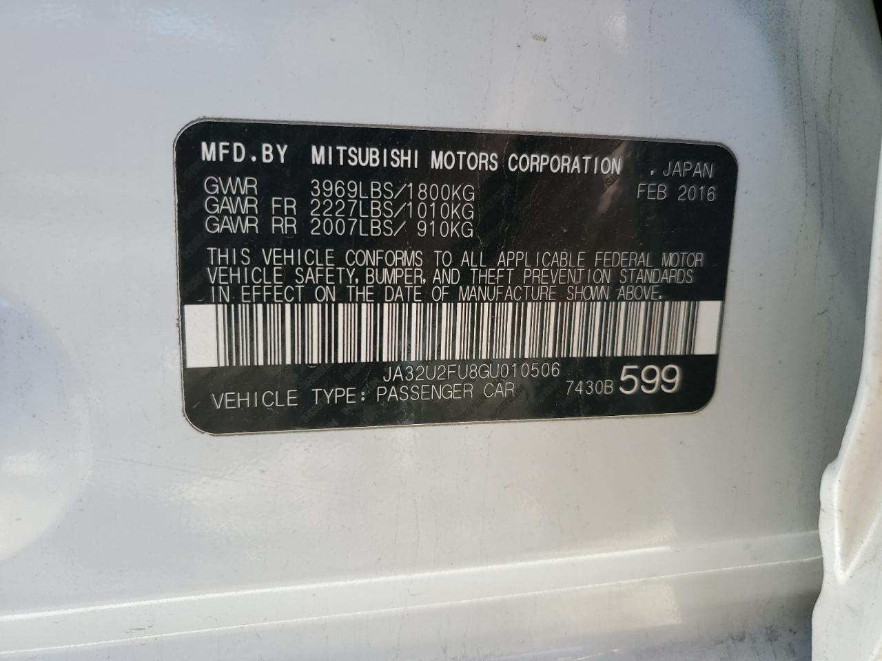 2016 Mitsubishi Lancer - Image 12