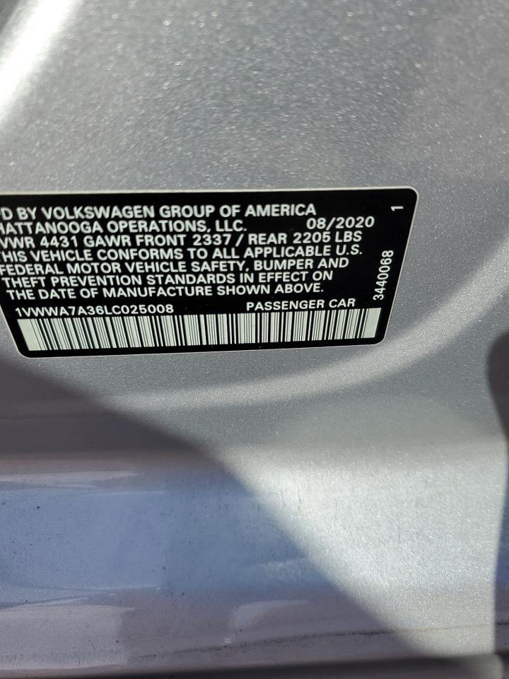 2020 Volkswagen Passat - Image 12