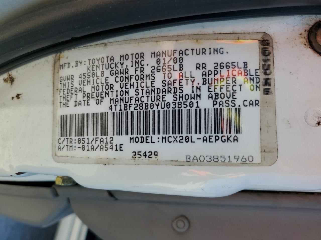 2000 Toyota Avalon - Image 15