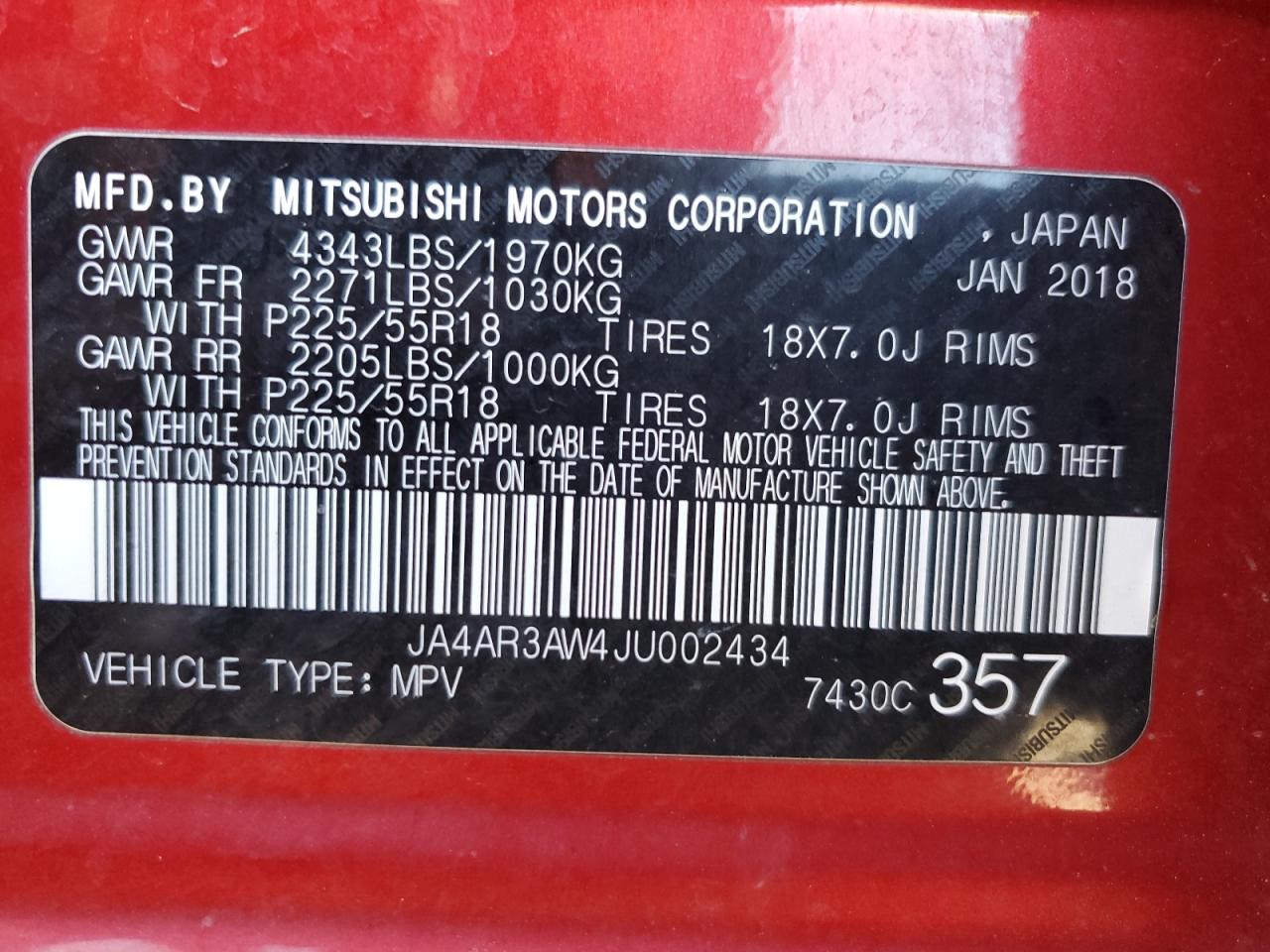 2018 Mitsubishi Outlander - Image 14
