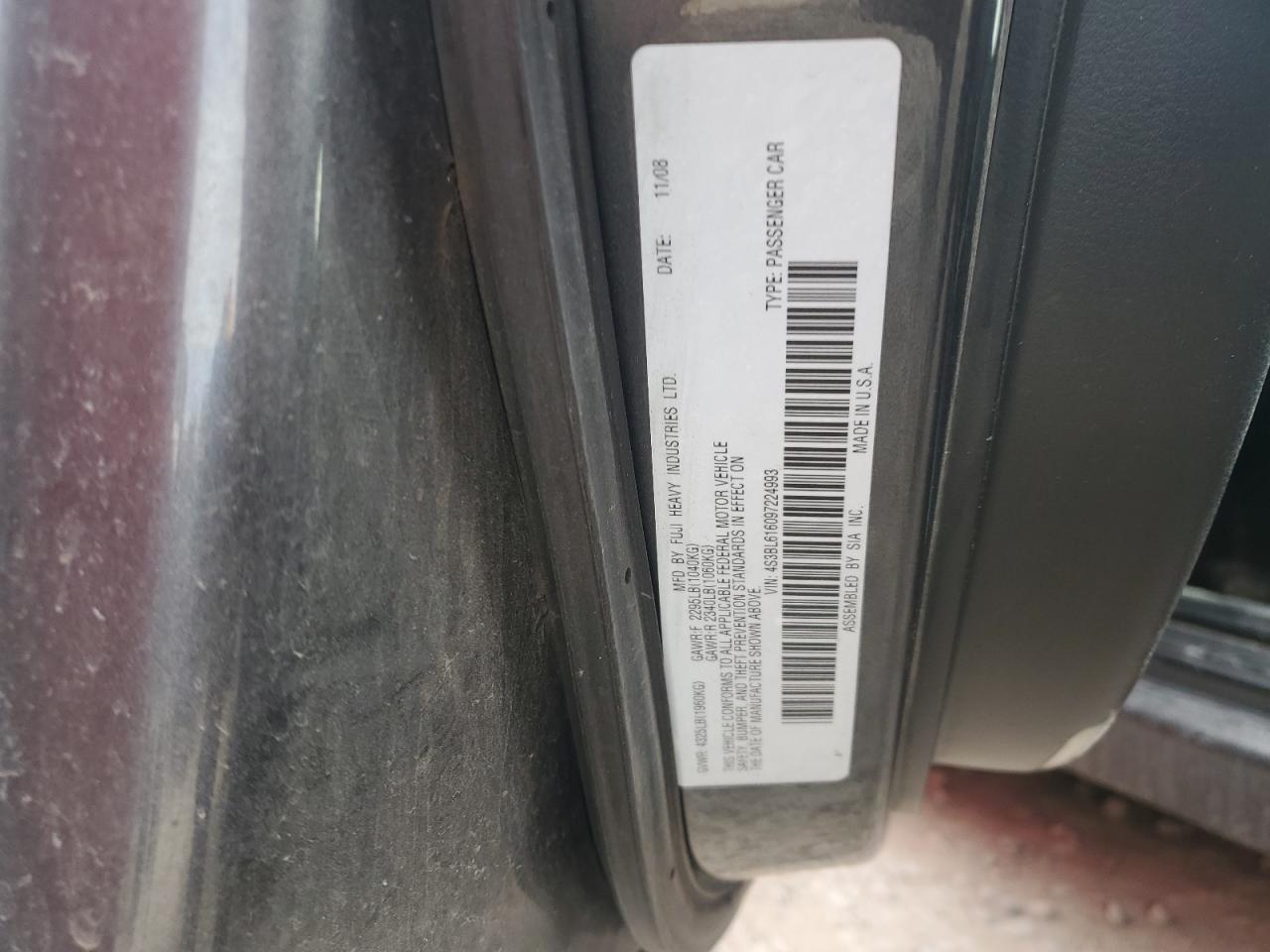 2009 Subaru Legacy - Image 12