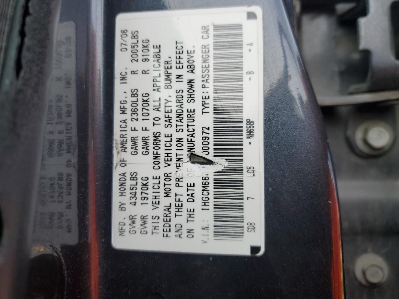 2007 Honda Accord - Image 12