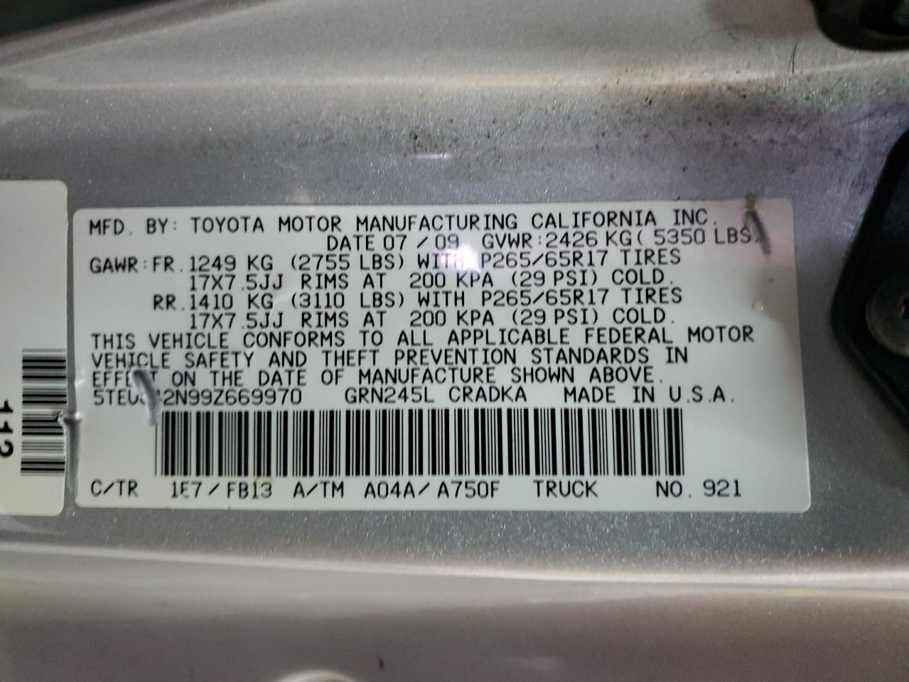 2009 Toyota Tacoma - Image 12